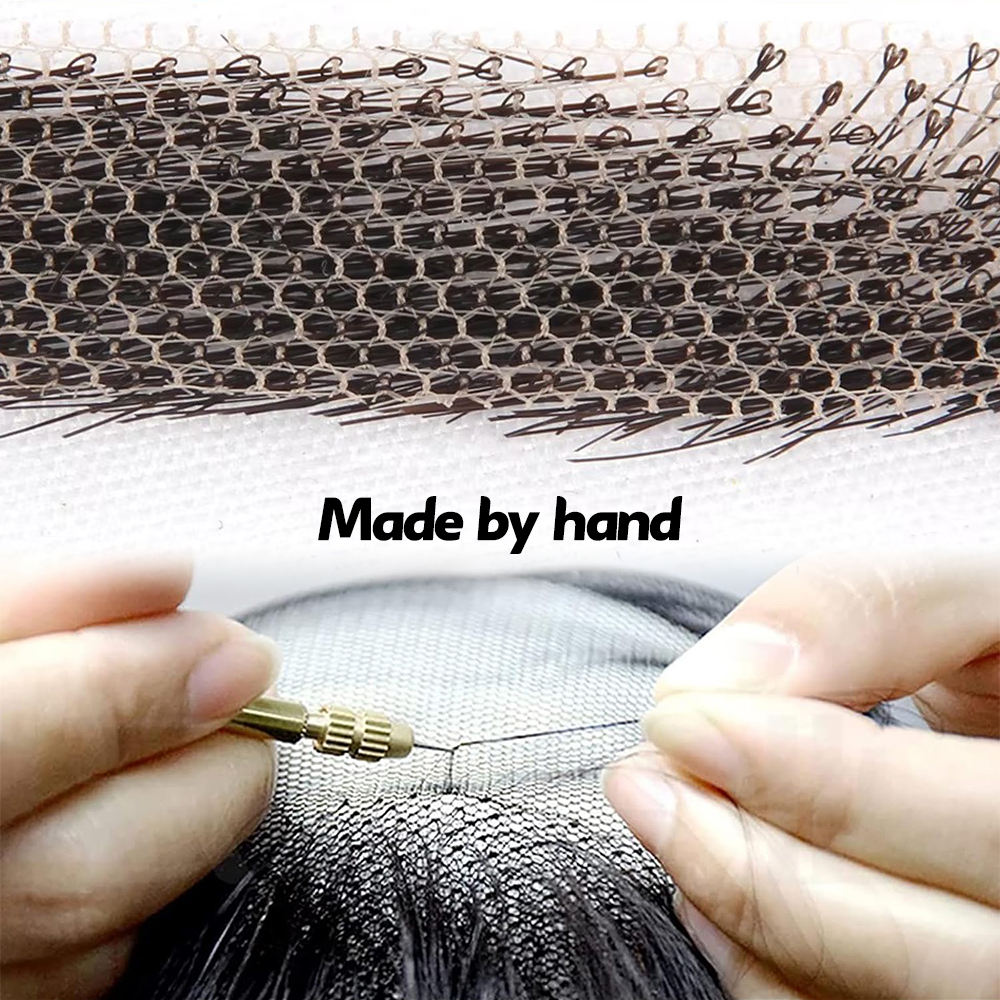 Real Hair Light Brown Eyebrows Lace Based Waterproof Handmade Crocheted Human Hair Eyebrow Extensions for Women | Zebaish Wigs & Extensions