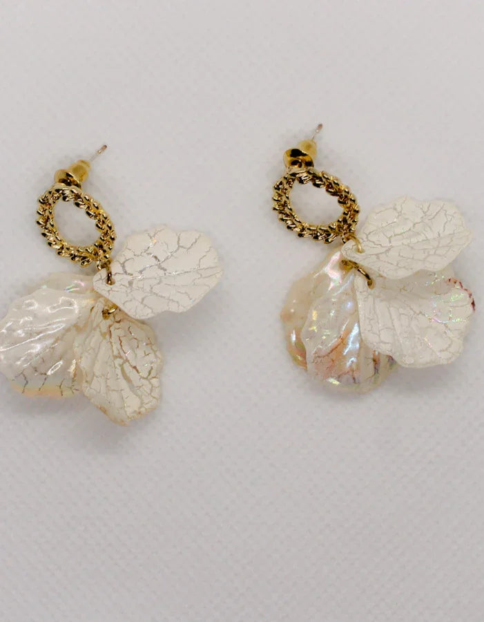 Deep Leaf Drop Earrings - Zebaish Wigs and Extension