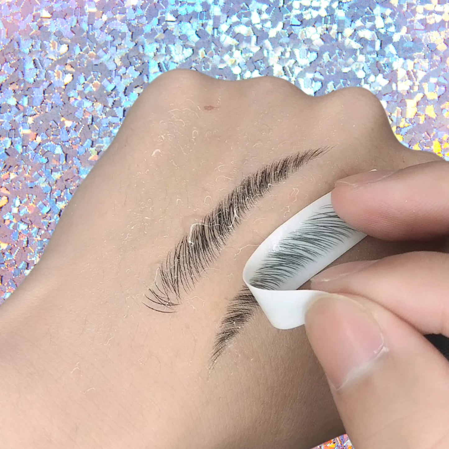 Black Eyebrow Waterproof Tattoos (Pair of 10) Grooming Shaping for Women | Zebaish Wigs & Extensions