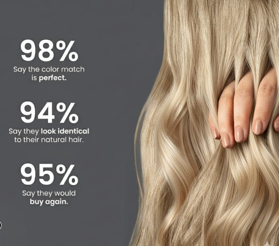 Ombre 24" invisible wired halo synthetic body wave hair extension By ZebaishStore | Zebaish Wigs & Extensions
